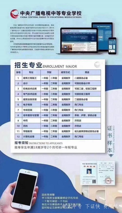 2021年中央電大中專報名時間 2021年中央電大中專報名時間