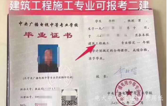 電大中專報名方式介紹