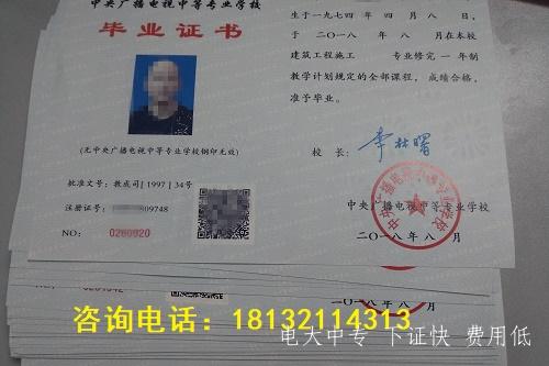 電大中專多長時間能網上查到