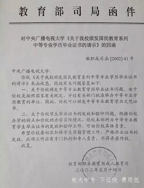 電大中專畢業證二建審核通過嗎？
